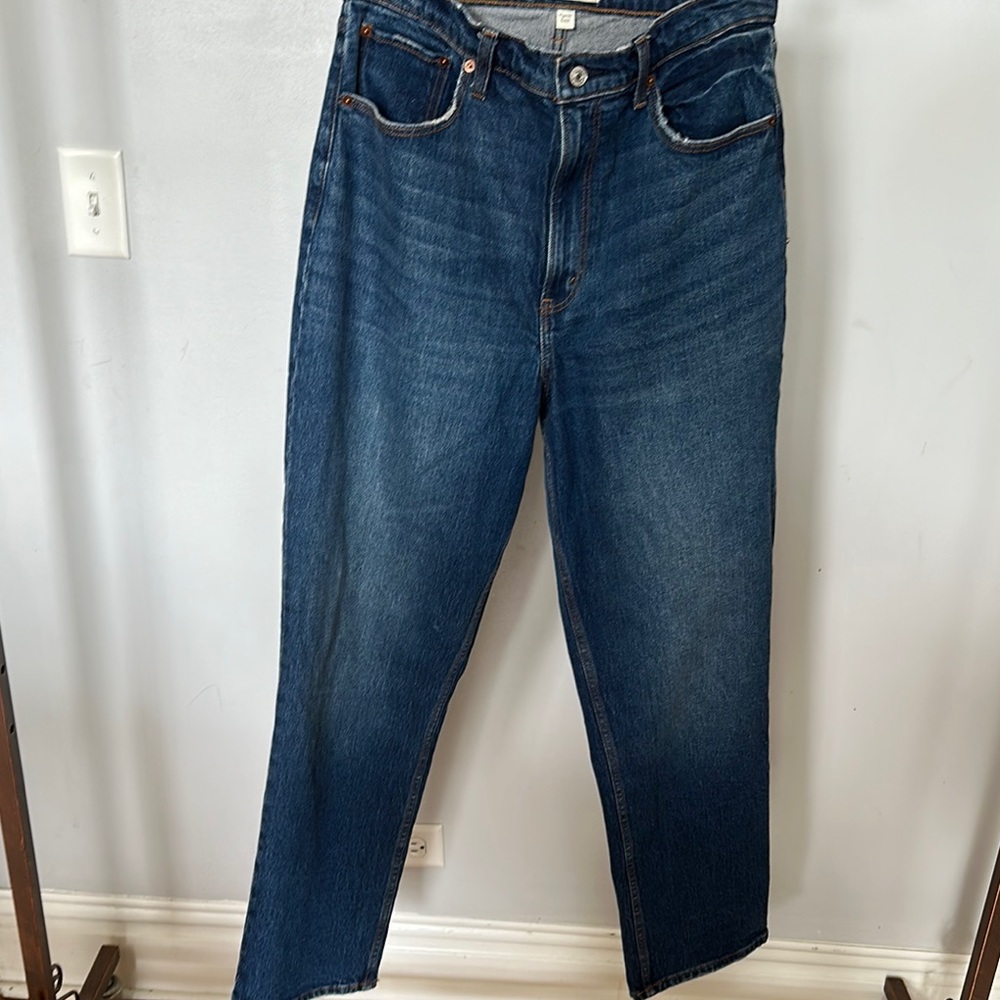 Abercrombie & Fitch Blue Straight Jeans Classic Style